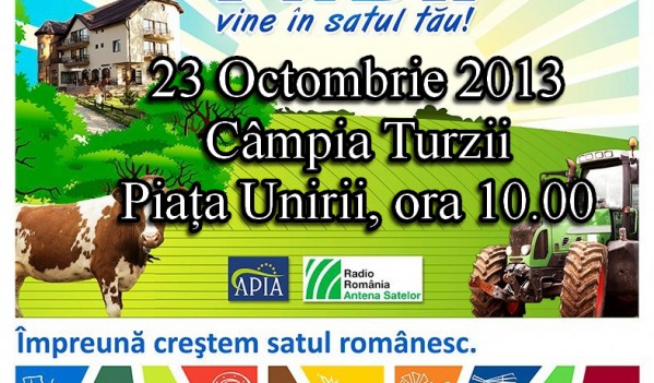 Caravana „PNDR VINE ÎN SATUL TĂU”, la Câmpia Turzii Caravana „PNDR VINE ÎN SATUL TĂU”, la Câmpia Turzii