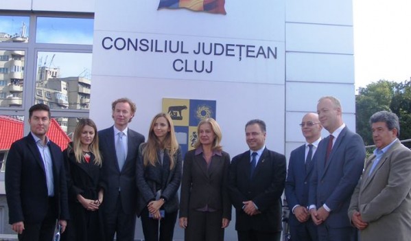 Delegaţie olandeză, în vizită la Consiliul Judeţean Cluj Delegaţie olandeză, în vizită la Consiliul Judeţean Cluj