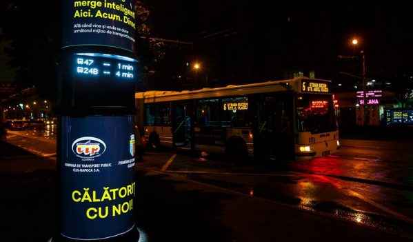Cluj Napoca: Noi panouri care afișează ora de sosire în stație a mijloacelor de transport în comun Cluj Napoca: Noi panouri care afișează ora de sosire în stație a mijloacelor de transport în comun