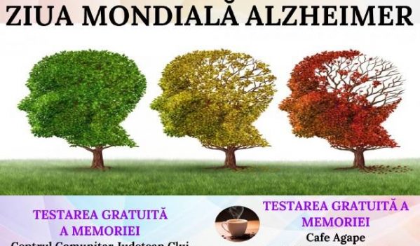 Campanie gratuită de testare a memoriei în Cluj-Napoca și Dej (joi, 21 septembrie) Campanie gratuită de testare a memoriei în Cluj-Napoca și Dej (joi, 21 septembrie)