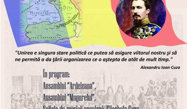 Unirea Principatelor Române, sărbătorită la Câmpia Turzii Unirea Principatelor Române, sărbătorită la Câmpia Turzii