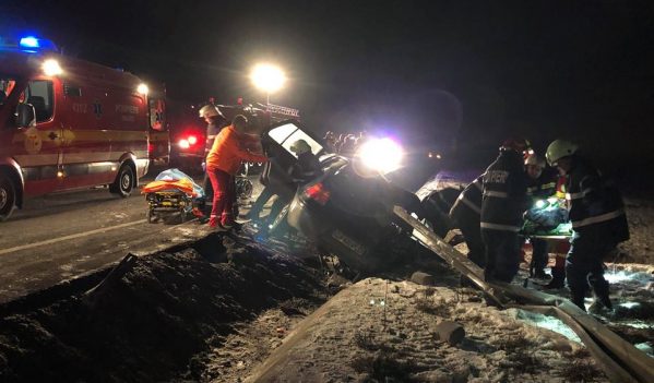 Grav accident de circulație produs în județul Cluj Grav accident de circulație produs în județul Cluj