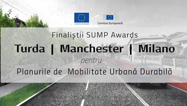 Municipiul Turda, desemnat finalist în competiția SUMP Awards a Comisiei Europene, alături de Manchester și Milano Municipiul Turda, desemnat finalist în competiția SUMP Awards a Comisiei Europene, alături de Manchester și Milano