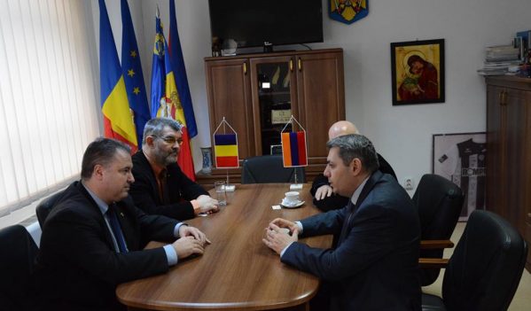 Noul Ambasador al Republicii Armenia, în vizită la Consiliul Județean Cluj Noul Ambasador al Republicii Armenia, în vizită la Consiliul Județean Cluj