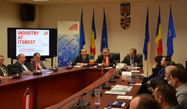 Delegație economică austriacă la Consiliul Județean Cluj Delegație economică austriacă la Consiliul Județean Cluj