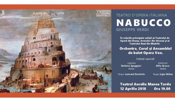 „Nabucco” se va juca în 12 aprilie la Turda „Nabucco” se va juca în 12 aprilie la Turda
