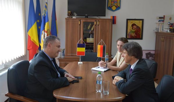 Consulul Germaniei la Sibiu, în vizită la Consiliul Județean Cluj Consulul Germaniei la Sibiu, în vizită la Consiliul Județean Cluj