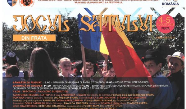 Jocul Satului la Frata, ediția a XIV-a Jocul Satului la Frata, ediția a XIV-a