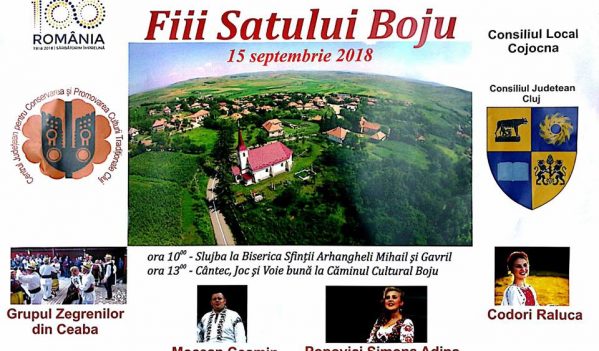 Fiii satului Boju (sâmbătă, 15 septembrie) Fiii satului Boju (sâmbătă, 15 septembrie)