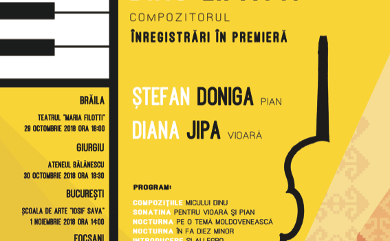 Compoziții de Dinu Lipatti, prezentate în premieră la Muzeul Etnografic al Transilvaniei din Cluj-Napoca Compoziții de Dinu Lipatti, prezentate în premieră la Muzeul Etnografic al Transilvaniei din Cluj-Napoca