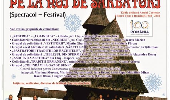 Concerte și festivaluri de colinde în județul Cluj, la finalul săptămânii Concerte și festivaluri de colinde în județul Cluj, la finalul săptămânii