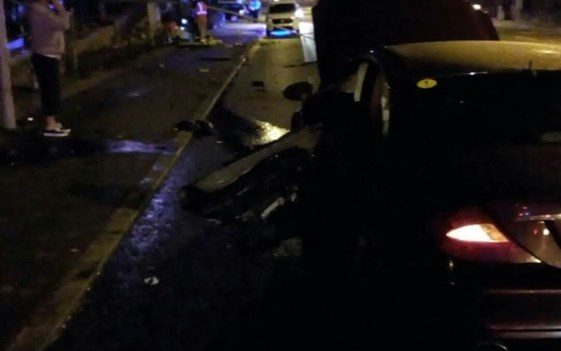 Un șofer clujean a avariat o conductă de gaz Un șofer clujean a avariat o conductă de gaz